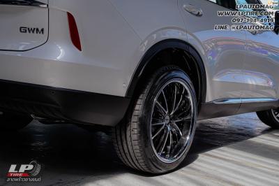 รถ -HAVAL H6 ล้อแม็ก -NAYA GLABORAR ดำหน้าเงาขอบเงา สเปค - 20x8.5 ET40 5x114.3 สเปค - 20x9.5 ET40 5x114.3 ยาง - MINERVA RADIAL F205 เบอร์ -245/45-20