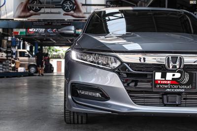 รถ - HONDA ACCORD ล้อแม็ก -ENKEI SS05 (SQ32) ดำหน้าเงา ขอบ - 18x8 ET38 5x114.3 ยางเดิม - MICHELIN Pilot Sport 5 98Y เบอร์ - 235/45-18