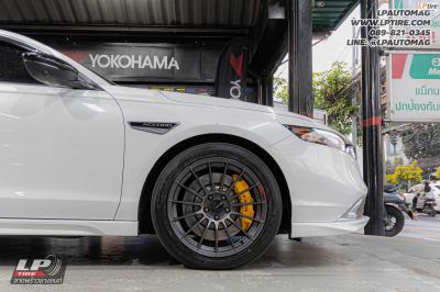 รถ - HONDA ACCORD&nbsp;ล้อแม็ก- NK Performance FF05RR (RS05RR) Flowforming สเปค - 18x8.5 ET35 5x114.3-5x112&nbsp;ยาง- YOKOHAMA รุ่น ADVAN DB V553 เบอร์ - 235/45R18 ชุดเบรค - H-Drive RS Series 6 Pots 355 mm