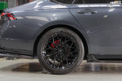 รถ - HONDA ACCORD&nbsp;ล้อแม็ก - VAGE VF032 FlowForming V-BLACK สเปค - 18x8.5 ET35 5x114.3-5x112