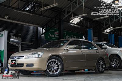 รถ - HONDA ACCORD ล้อแม็ก - ENKEI SC22 HDK สเปค - 17x7 ET35 5x100-5x114.3 ยาง - YOKOHAMA V553 เบอร์- 215/55-17