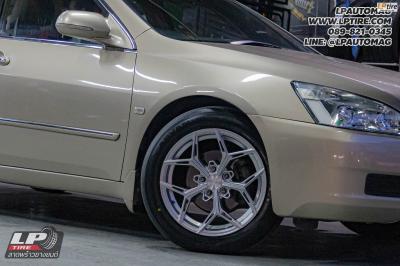 รถ - HONDA ACCORD ล้อแม็ก - VAGE VFX01 HGS สเปค - 17x8.5 ET35 5x112-5x114.3 ยาง - YOKOHAMA V553 เบอร์- 215/55-17