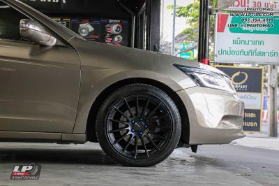 รถ -HONDA ACCORD ล้อแม็ก - NK Performance FF05RR (RS05RR) Flowforming 1 ดำด้าน สเปค -18x8.5 ET35 5x114.3 ยาง -OTANI KC2000 เบอร์ - 225/45-18