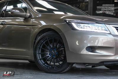 รถ -HONDA ACCORD ล้อแม็ก - NK Performance FF05RR (RS05RR) Flowforming 1 ดำด้าน สเปค -18x8.5 ET35 5x114.3 ยาง -OTANI KC2000 เบอร์ - 225/45-18