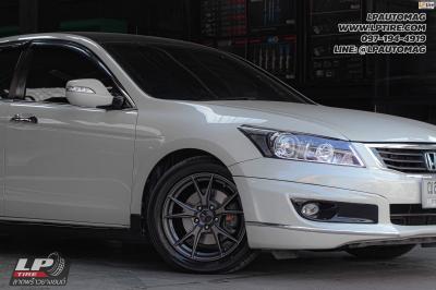 รถ - HONDA ACCORD ล้อแม็ก - ENKEI SS22 เทาด้าน สเปค - 17x7.5 ET38 5x114.3 ยาง - ALLIANCE AL30 030Ex เบอร์ -225/50-17