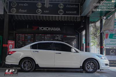 รถ - HONDA ACCORD ล้อแม็ก - ENKEI SS22 เทาด้าน สเปค - 17x7.5 ET38 5x114.3 ยาง - ALLIANCE AL30 030Ex เบอร์ -225/50-17