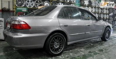 Honda Accord + แม็กลาย Rays RE 30 17นิ้ว สีเทา + ยาง DURUN S-ONE 215/45R17