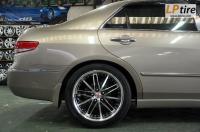 Honda Accord + ล้อแม็ก Traffics VZ 18นิ้ว สีดำหน้าเงา หน้าตื้น หลังลึก + ยาง FALKEN ZE912 225/45R18