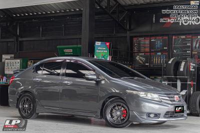 รถ - HONDA CITY ล้อแม็ก - TORQ BY LENSO TC105X ไฮเปอร์แบ็ก สเปค - 15x7 ET35 4x100 ยาง - MICHELIN เบอร์- 185/60 R15