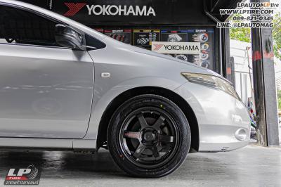 รถ - HONDA CITY ล้อแม็ก - Auto Option AOW11 (TE37) FlowForming DIAMOND BLACK ตัวหนังสือสีแดง
สเปค - 15x7 ET35 4x100 ยาง - YOKOHAMA V552 เบอร์ - 195/55-15
