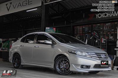 รถ - HONDA CITY ล้อแม็ก - LENSO JAGER DYNA HD สเปค - 15x6.5 ET38 4x100 ยาง - ALLIANCE AL30 030Ex เบอร์ - 195/55-15