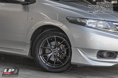 รถ - HONDA CITY ล้อแม็ก - LENSO JAGER DYNA HD สเปค - 15x6.5 ET38 4x100 ยาง - ALLIANCE AL30 030Ex เบอร์ - 195/55-15