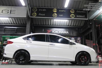 รถ - HONDA CITY ล้อแม็ก - LENSO Jager Dyna ดำด้าน สเปค - 16x7 ET35 4x100 ยาง - LENSO D-1CS
เบอร์ - 195/50-16