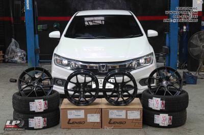 รถ - HONDA CITY ล้อแม็ก - LENSO Jager Dyna ดำด้าน สเปค - 16x7 ET35 4x100 ยาง - LENSO D-1CS
เบอร์ - 195/50-16