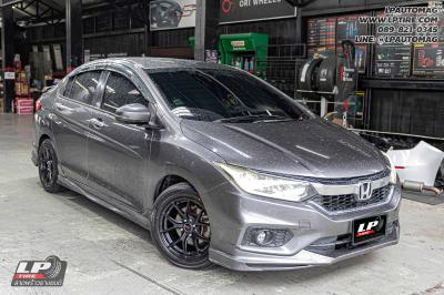 รถ - HONDA CITY ล้อแม็ก - EmotionR FRE BY LENSO ดำด้าน สเปค - 15x7 ET35 4x100 รัดยาง - ALLIANCE AL30 030Ex เบอร์ - 195/55-15