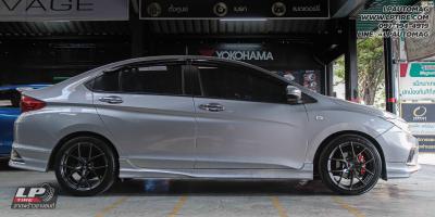 รถ - HONDA CITY ล้อแม็ก - LENSO Jager Dyna HD สเปค - 17x7.5 ET35 4x100 ยาง - YOKOHAMA V552
เบอร์ -205/45-17