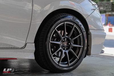 รถ - HONDA CITY ล้อแม็ก - ADVANTI N979 PROTO FlowForming เทากัน สเปค -16x7 ET35 4x100 ยาง - LENSO D-1CS เบอร์ - 195/50-16