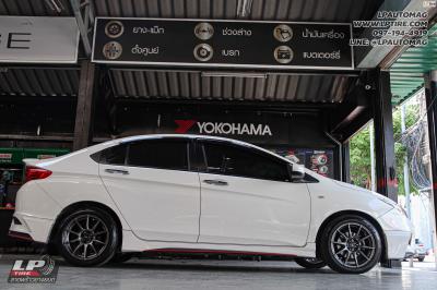 รถ - HONDA CITY ล้อแม็ก - ADVANTI N979 PROTO FlowForming เทากัน สเปค -16x7 ET35 4x100 ยาง - LENSO D-1CS เบอร์ - 195/50-16