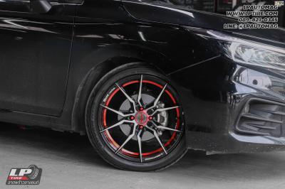 รถ - HONDA CITY GN ล้อแม็ก - TORQ SUN BY LENSO สเปค - 17x7 ET35 4x100 ยาง - YOKOHAMA V701
เบอร์ - 205/45-17 สปริงโหลด RED YSS ตรงรุ่น !!