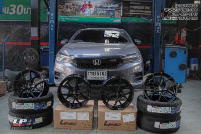 รถ -HONDA CITY ล้อแม็ก -LENSO Jager Dyna ดำด้าน สเปค - 16x7 ET35 4x100 ยาง - YOKOHAMA AE51
เบอร์ - 195/50-16