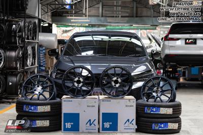 รถ - HONDA CITY ล้อแม็ก - NK Performance NK40 (ZE40) Flowforming สเปค - 16x7 ET35 4x100
ยาง - BRIDGESTONE เบอร์- 195/55 R16