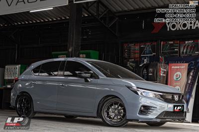 รถ - HONDA CITY ล้อแม็ก - NK Performance NK40 (ZE40) Flowforming DGM สเปค - 16x7 ET35 4x100
ยาง - OTANI KC2000 เบอร์- 205/50R16