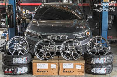 รถ - HONDA CITY ล้อแม็ก - LENSO Jager Dyna HB สเปค - 16x7 ET35 4x100 ยาง- LENSO D-1CS
เบอร์ - 195/50-16