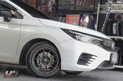 รถ - HONDA CITY ล้อแม็ก - LENSO VENOM V1N FlowForming HD สเปค - 15x7 ET35 4x100 ยาง - BRIDGESTONE RE004 เบอร์ - 195/55-15