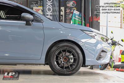 รถ - HONDA CITY&nbsp;ล้อแม็ก - NK Performance NK105N (TC105n) Flowforming DGM สเปค - 16x7 ET35 4x100