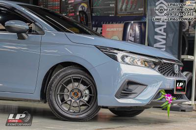 รถ - HONDA CITY&nbsp;ล้อแม็ก - NK Performance NK105N (TC105n) Flowforming DGM สเปค - 16x7 ET35 4x100