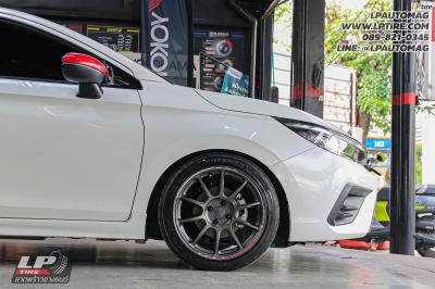 รถ - HONDA CITY&nbsp;ล้อแม็ก - NK Performance NK40 (ZE40) Flowforming สเปค - 17x7.5 ET38 4x100
ยาง - BRIDGESTONE RE005 เบอร์ - 205/45-17