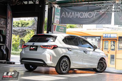 รถ - HONDA CITY&nbsp;ล้อแม็ก - KONIG N632 Dekagram FlowForming HYPER CARBON สเปค - 16x7.5 ET38 4x100