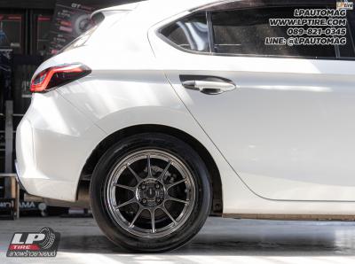 รถ - HONDA CITY&nbsp;ล้อแม็ก - KONIG N632 Dekagram FlowForming HYPER CARBON สเปค - 16x7.5 ET38 4x100