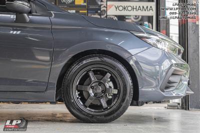 รถ - HONDA CITY ล้อแม็ก - NK Performance NK37-C Flowforming DGM สเปค - 16x7 ET35 4x100
ใช้ยางเดิม