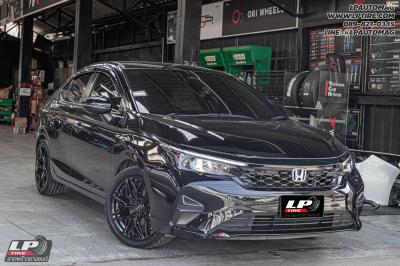 รถ - HONDA CITY ล้อแม็ก - LENSO JAGER BUCK BLACK สเปค - 17x7 ET35 4x100 รัดยาง - ALLIANCE AL40 เบอร์ - 205/45-17