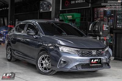 รถ - HONDA CITY ล้อแม็ก - LENSO JAGER DYNA HB สเปค - 16x7 ET35 4x100 รัดยาง - YOKOHAMA V553 เบอร์ - 195/55-16 โช๊ค - TEIN ENDURAPRO BASIC