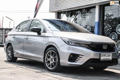 HONDA CITY GN RS จัดล้อ LENSO JAGER DYNA 16 4/100 HB สวยอีกแล้วครับ