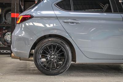 รถ -HONDA CITY ล้อแม็ก - LENSO ProjectD RACE5 ดำด้าน สเปค - 16x7 ET40 4x100