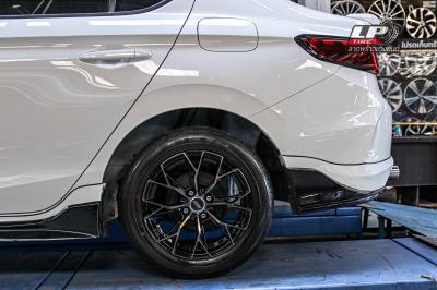 รถ - HONDA CITY GN ป้ายแดง ล้อแม็ก - SSW S389 ดำหน้าชา สเปค - 15x6.5 ET35 4x100 รัดยาง - MAXXIS MA-P3 เบอร์ -195/55-15 สปริง - YSS Suspension รุ่น - SPORT_SERIES