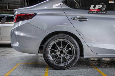 รถ - HONDA CITY GN ล้อแม็ก - AOW-105X (TC105X) EJ-TITAN สเปค - 16x7 ET36 4x100 ยาง - YOKOHAMA AE51 เบอร์- 205/50-16