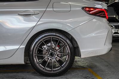 รถ - HONDA CITY ป้ายแดง ล้อแม็ก - ENKEI SC48 Hyper Dark ขอบ - 17x7.5 ET38 4x100 ยางเดิม - FIRENZA ST-01A เบอร์ - 205/45-17