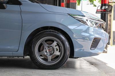 รถ - HONDA CITY ป้ายแดง ล้อแม็ก - EmotionR 5ZG SPOON เทาด้าน ขอบ - 15x7 ET35 4x100
ยาง - MAXXIS MP-3 เบอร์ - 195/50-15 