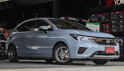 รถ - HONDA CITY ป้ายแดง ล้อแม็ก - EmotionR 5ZG SPOON เทาด้าน ขอบ - 15x7 ET35 4x100
ยาง - MAXXIS MP-3 เบอร์ - 195/50-15 