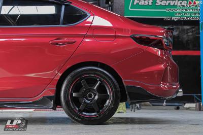 รถ - HONDA CITY ล้อแม็ก - NK Performance NK37 TE37 Flowforming 1 สเปค - 16x7 ET35 4x100
ยาง - BRIDGESTONE RE004 เบอร์ - 205/50-16