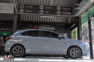 รถ - HONDA CITY ล้อแม็ก - NK Performance NK388 (SPOON) Flowforming สเปค - 15x7 ET35 4x100 ยาง - ALLIANCE AL30 030Ex เบอร์ - 195/55-15