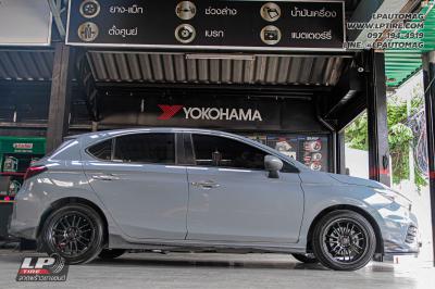 รถ - HONDA CITY ล้อแม็ก - NK Performance NK30 (RE30) Flowforming DGM สเปค - 16x7 ET35 4x100
ยาง - YOKOHAMA AE51 เบอร์ - 195/50-16