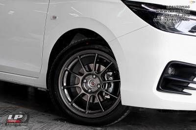 รถ - HONDA CITY ล้อแม็ก - AOW-105X (TC105X) EJ-TITAN สเปค -16x7 ET36 4x100 ยาง - LENSO D-1CS เบอร์ - 195/50-16