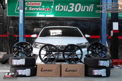 รถ - HONDA CITY ล้อแม็ก - LENSO Jager Dyna ดำด้าน สเปค -17x7.5 ET35 4x100 ยาง - LENSO D-1CS
เบอร์ - 205/45-17