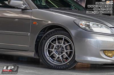 รถ - HONDA CIVIC ล้อแม็ก - LENSO VENOM V1N FlowForming HB สเปค - 15x7 ET35 4x100 ยาง - YOKOHAMA A-DRIVE AA01 เบอร์ - 195/55-15