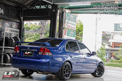 รถ - HONDA CIVIC ล้อแม็ก - NK Performance NK105N (TC105n) Flowforming NK Dark สเปค - 17x8 ET35 4x100